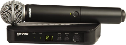 Shure BLX24/SM58 UHF Wireless Microphone System - H10 Band