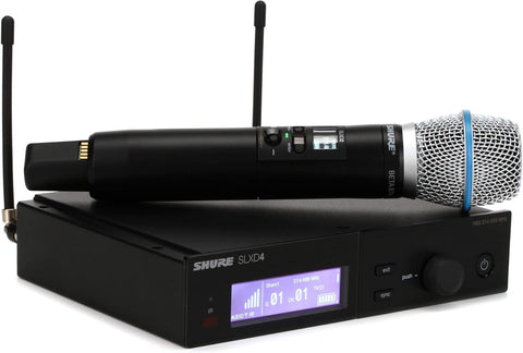 Shure SLXD24/B87A Wireless System with Beta87A Handheld Transmitter