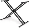 On Stage Stands KS7191 Classic Double-X Keyboard Stand