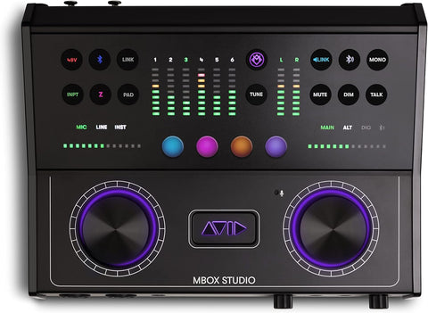 Avid MBOX Studio with Pro Tools Studio DAW integration control surface (Open Box)