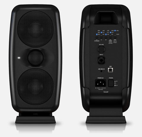 IK Multimedia iLoud MTM Compact Studio Monitor with Built-in Acoustic Calibration - Black (Open Box)