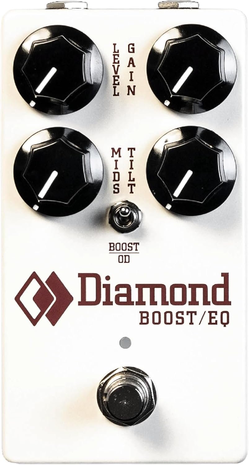 Diamond Drive Boost EQ Boost, Equalizer & OD guitar effects pedal