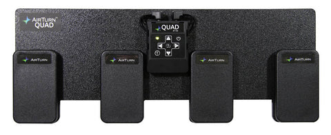 AirTurn QUAD 4-Pedal Wireless Page Turner (OPEN BOX)