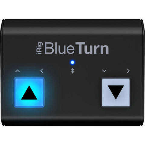 IK Multimedia iRig BlueTurn wireless page turner for smartphones and tablets