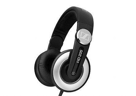 Sennheiser HD 205-II Studio Grade DJ Headphones (Black/Grey) (Refurb)