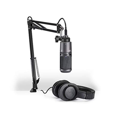 Audio-Technica AT2020USB+PK Vocal Microphone Pack for Streaming/Podcasting (Refurb)