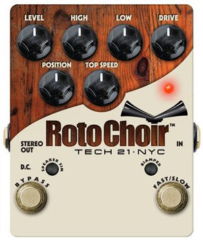 Tech 21 Roto Choir - SansAmp Rotary Speaker Emulator