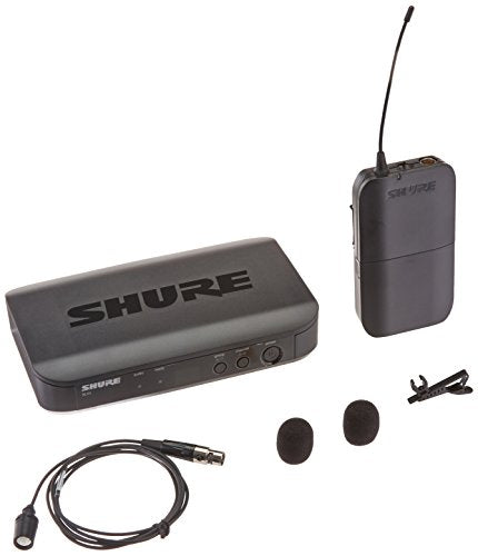 Shure blx14E/cvl wireless Lapel microphone.