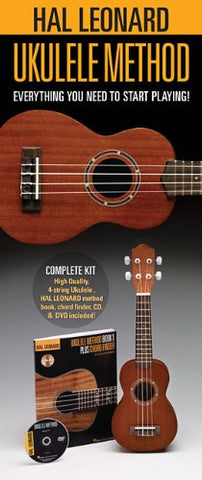 Hal Leonard Ukulele Starter Pack: Includes a Ukulele, Method Book/CD, and DVD