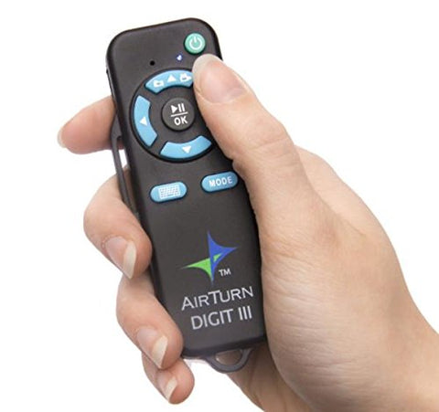 AirTurn Digit III Bluetooth Multi-Function Wireless Remote Control Music