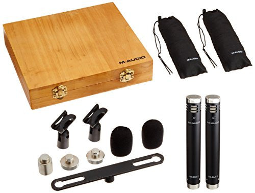 M-Audio Pulsar 2 Matched Pair Small-Diaphragm Condenser Microphones (R