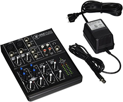 Mackie 402VLZ4, 4-channel Ultra Compact Mixer with High Quality Onyx Preamps (Refurb)