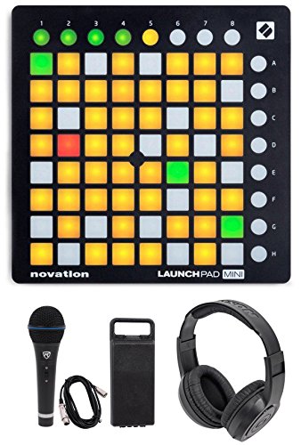 Novation LAUNCHPAD MINI MK2 MKII USB MIDI DJ Controller+Mic+
