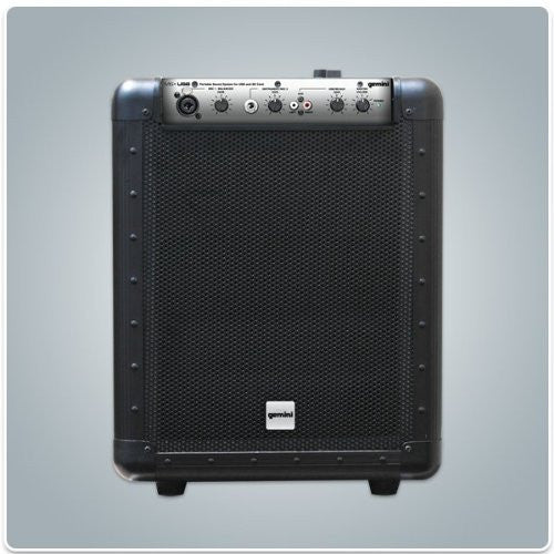 Gemini MS-USB Portable PA System with USB Port and SD Card Slot