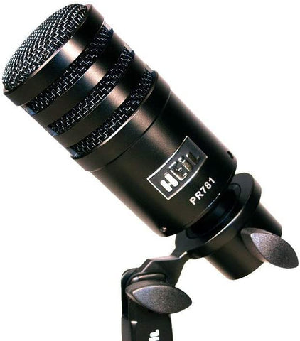 PR-781 PR781 Orginal Heil Sound Black ProLine Performance Studio Microphone - Dynamic Desk Microphone for Elite Tranceivers and Podcasting - Original Heil Sound