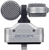 Zoom iQ7 Stereo Mid-Side Microphone for iPhone/iPad, Rotatable Capsule for Alignment with iOS Camera, for Recording Audio for Music, Videos, Interviews, and More