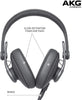 AKG Pro Audio K371 Over-Ear, Closed-Back, Foldable Studio Headphones