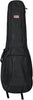 Gator 4G Style gig bag for 2 bass guitars with adjustable backpack straps, GB-4G-BASSX2