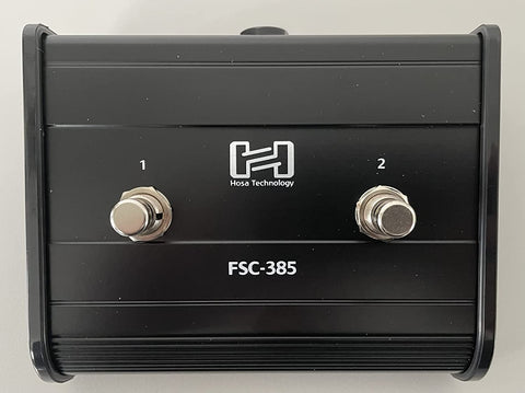 Hosa Technology FSC-385 - Dual Latching Footswitch