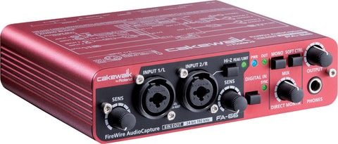 Roland Cakewalk FA-66 24-bit/192kHz FireWire Audio Interface