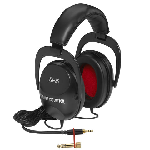 Direct Sound EX-25 Extreme Isolation Headphones, Black (Refurb)