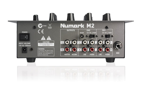 Numark M2 DJ Tabletop Mixer