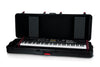 Gator TSA Series ATA Molded Polyethylene Keyboard Case with Wheels for Extra Deep 88-note Keyboards