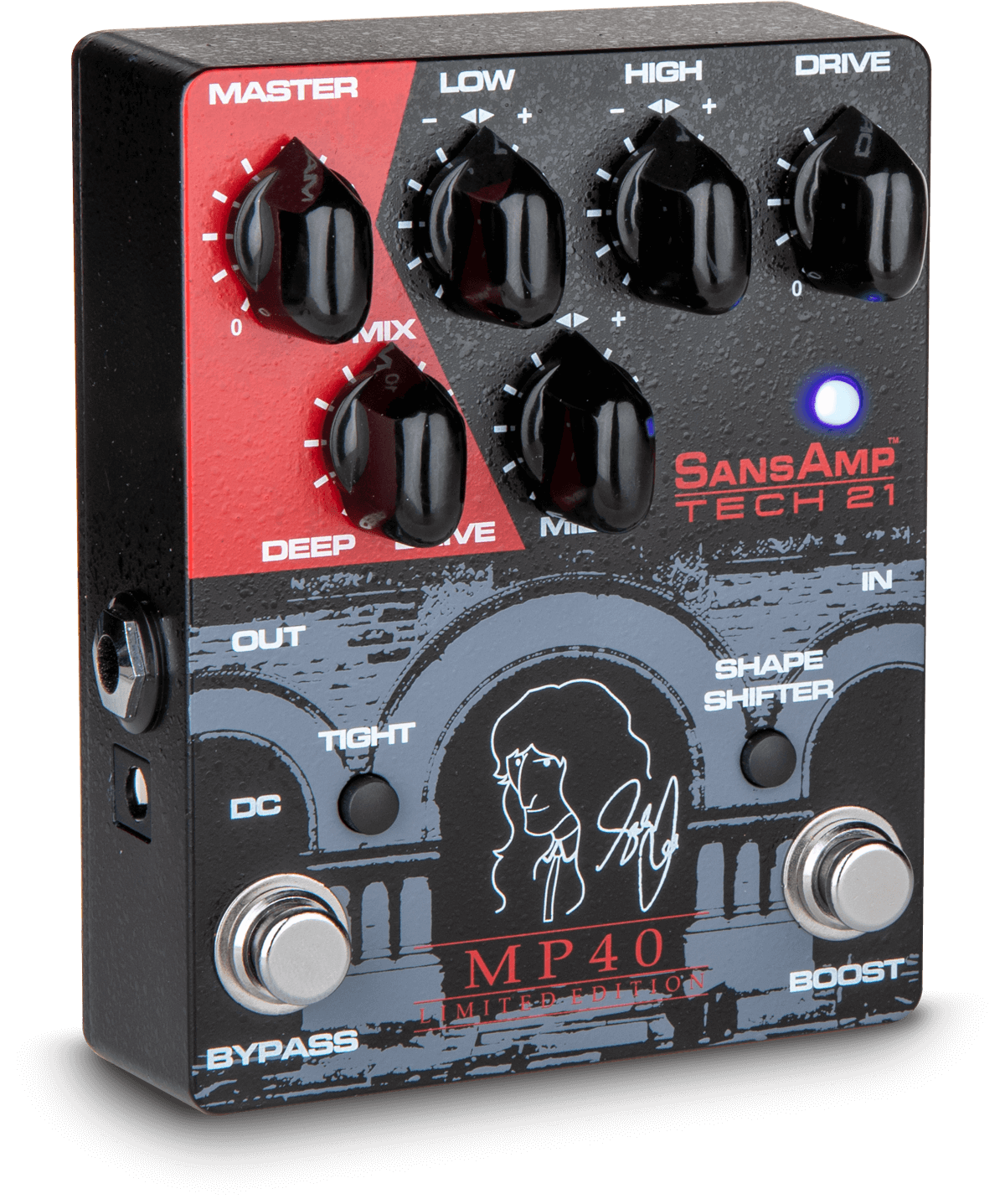 Geddy Lee MP40 Limited Edition Signature SansAmp Pedal
