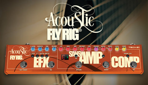 Tech 21 Acoustic Fly Rig Multi-Effects Guitar Processor