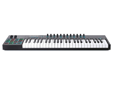 Alesis VI49 Advanced 49-Key USB MIDI Keyboard &amp; Drum Pad Controller (16 Pads / 12 Knobs / 36 Buttons)