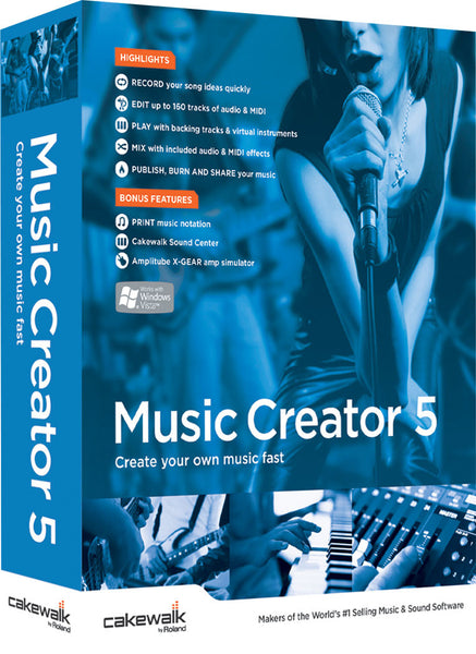 Roland Creator 5 music software