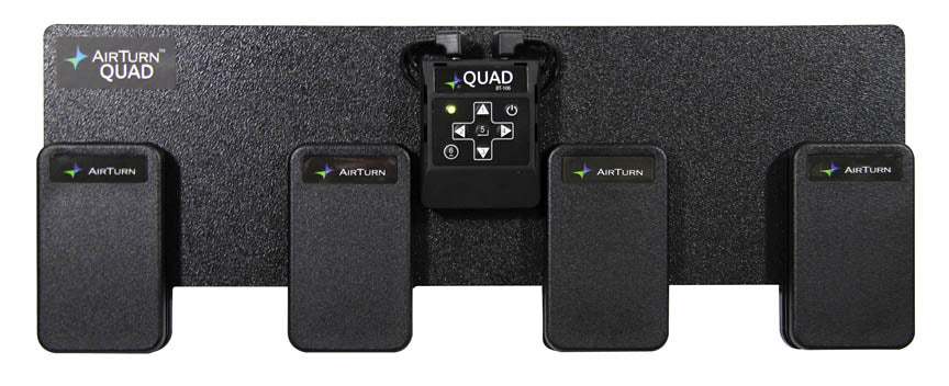 wireless page turner pedal AirTurn QUAD 4-Pedal Wireless Page Turner
