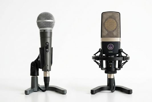 Dynamic vs. Condenser Microphones: Which One Is Right for You?
