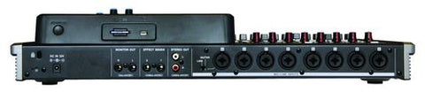 Tascam DP-24SD 24-Track Digital Portastudio Multi-Track Audio Recorder , 8 XLR Inputs, Effects, Mastering, Color Screen (Open Box)