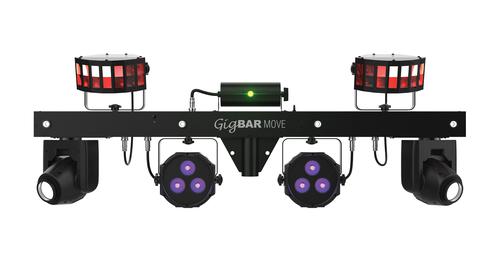 Chauvet Gigbar move 5-in-1 lighting system for DJ/Wedding/Party/Dance/MC/Music (Open Box)