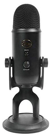 Blue Microphones Yeti Studio Blackout All-In-One Professional Recording System (Renewed)