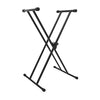On Stage Stands KS7191 Classic Double-X Keyboard Stand