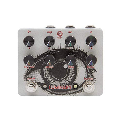 Walrus Audio Luminary Quad Octave Generator V2 Guitar Effects Pedal, Silver (like New Open Box)