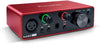 Focusrite Scarlett Solo 3rd Gen USB Audio Interface Bundle with Stand Pop Cable