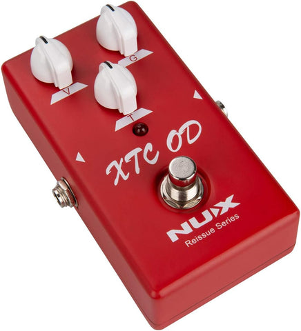 NUX XTC OD Guitar Effect Pedal Overdrive Effect Rich Harmonics and Fast Response