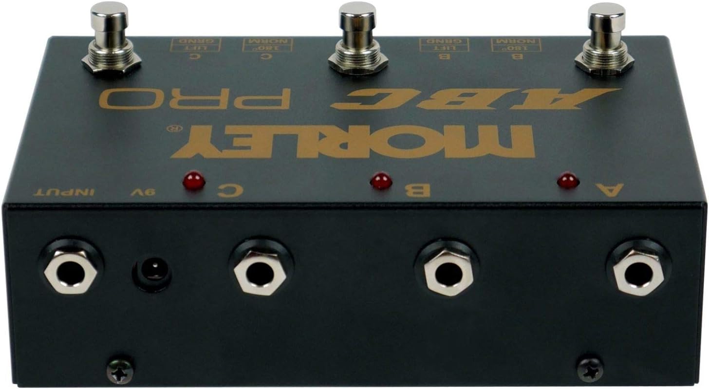 Morley ABC Pro 3-Button Switcher Combiner Pedal (Open Box)