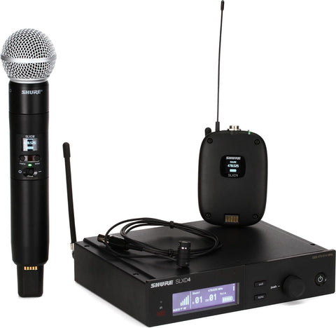 Shure SLXD124/85-G58 Digital Wireless Microphone System  (G58 Band)