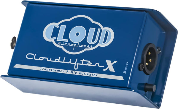 Cloud Microphones - Cloudlifter CL-X Transformer Mic Activator - Ultra-Clean Microphone Preamp Gain - USA Made (Open Box)