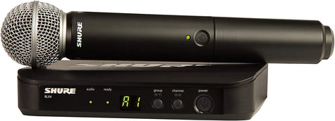 Shure BLX24/SM58 Wireless Microphone System - H11 Band