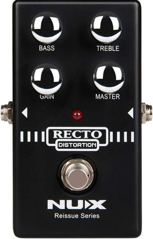 NUX Recto Distortion Guitar Effect Pedal (OPEN BOX LIKE NEW)