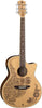 Luna Henna Oasis Select Spruce Acoustic/Electric Guitar, Open Pore Natural