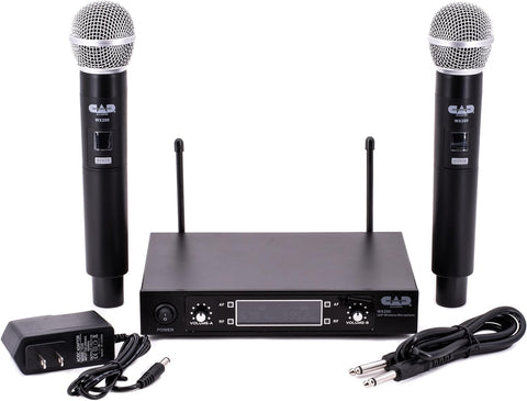 CAD Audio WX200 UHF Wireless Dual Handheld Microphone System