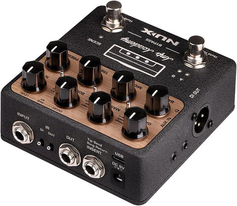 NUX NGS-6 Amp Academy Amp Modeler Guitar Pedal (Refurb)