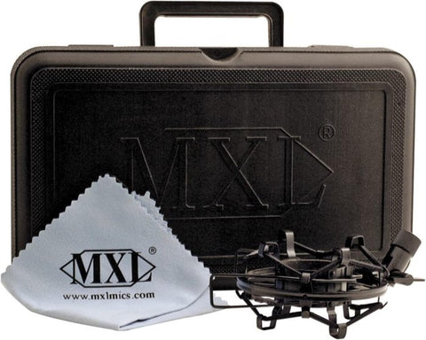 MXL R144 Studio Ribbon Microphone + Pop Filter + XLR Cable Bundle