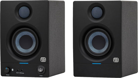 PreSonus Eris E3.5 Pair of 2 3.5 Active Media Reference Monitors Bluetooth V2